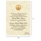 Official Ronald Reagan First Presidential Inauguration Invitation and Presidential Dollar